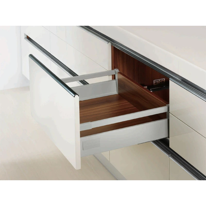 DTC Tandembox Gri mijlociu cu 1 reling pătrat MM014504BB (E18)