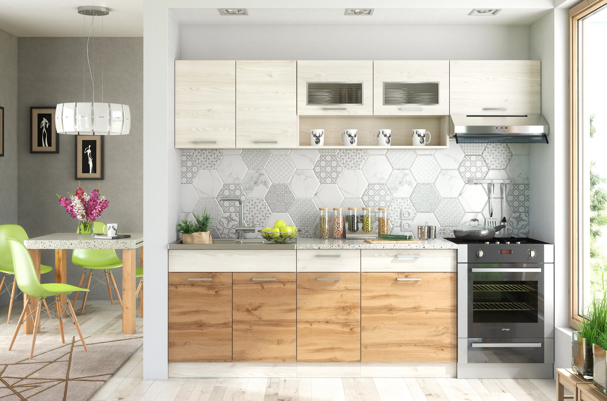 ЛДСП Swiss Krono 1860 Аппалачский дуб 18мм — изображение 3