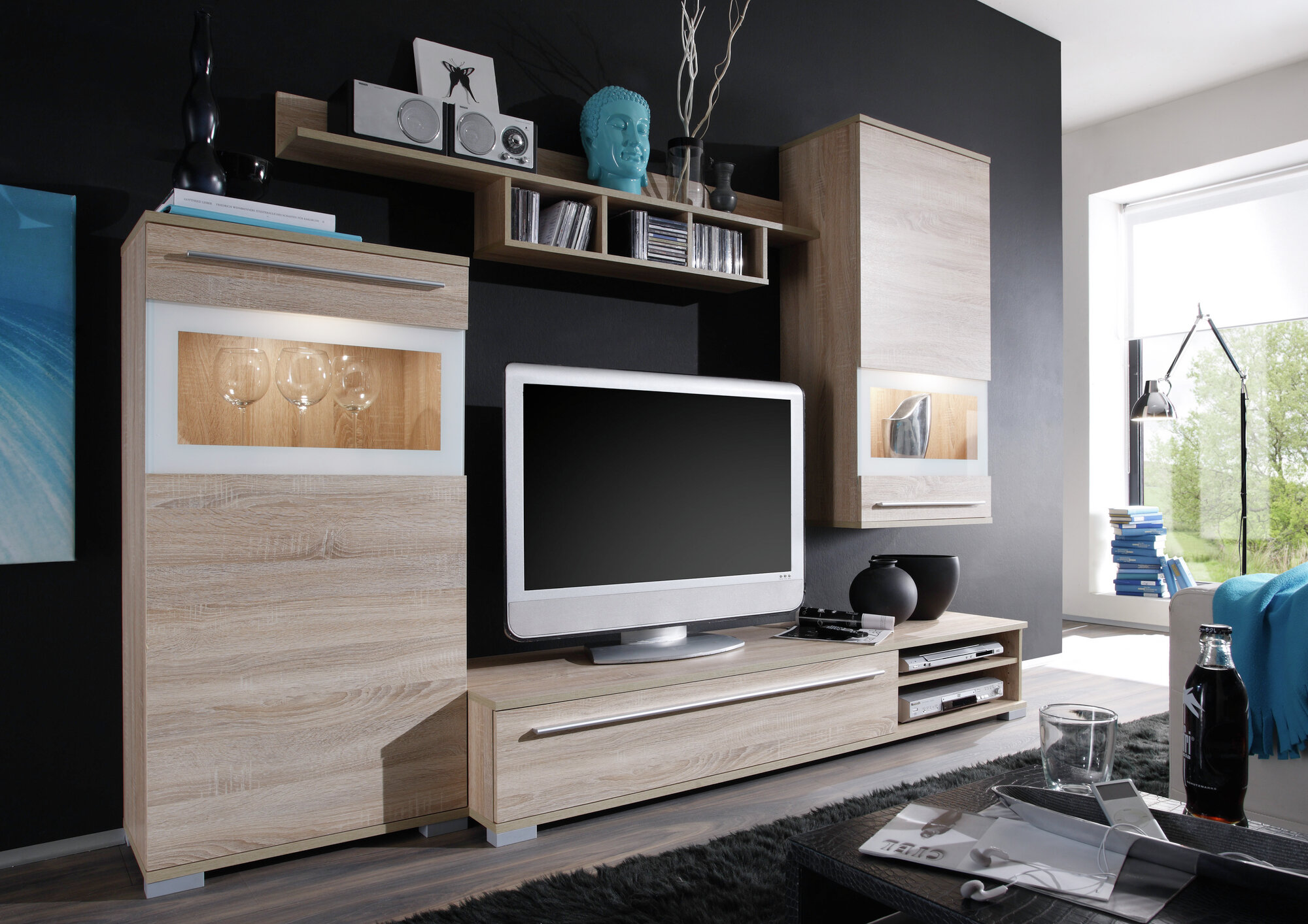 Pal melaminat Swiss Krono 3025 MX Sonoma Oak 10mm - imagine 3