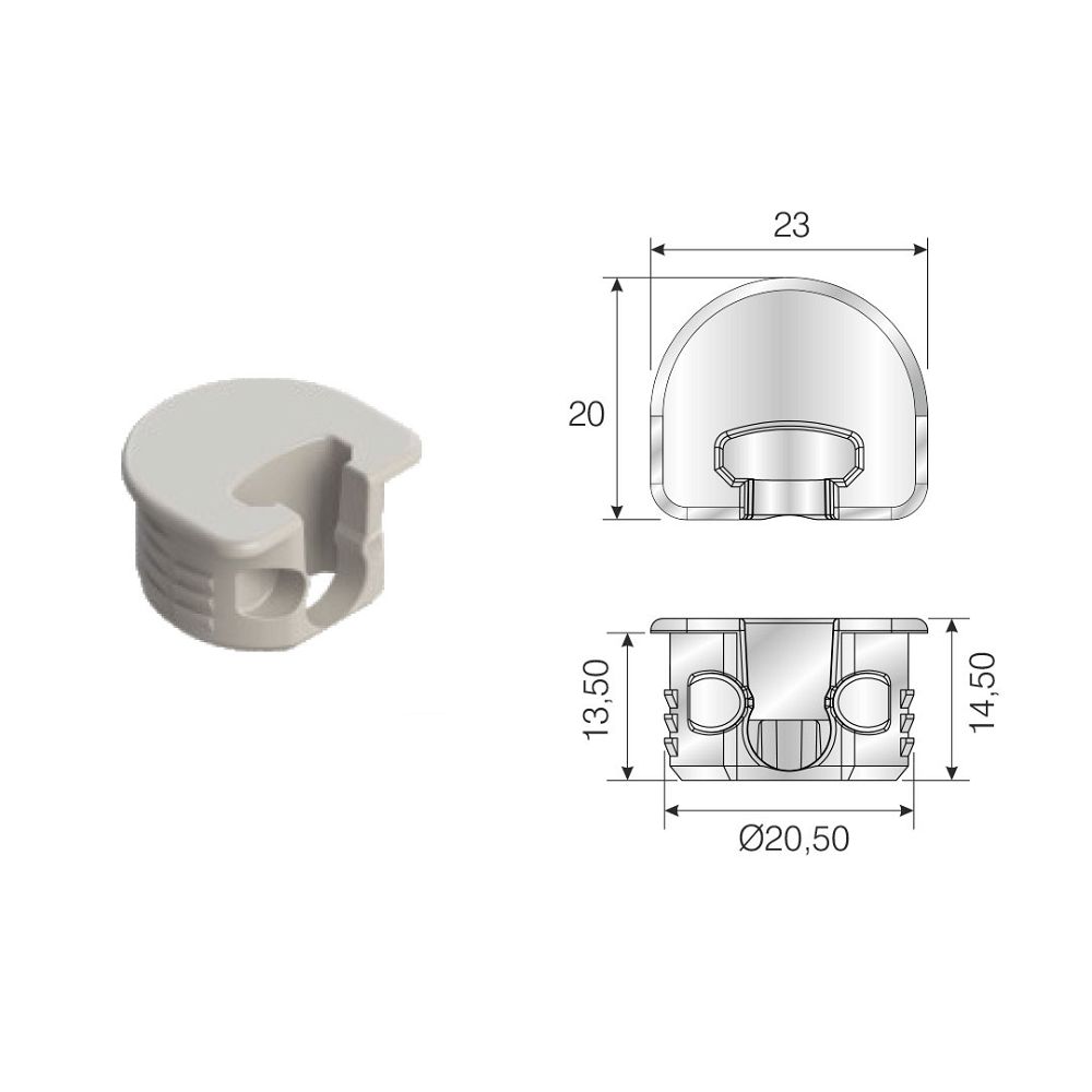 Raffix Economic D20 cafeniu - imagine 3