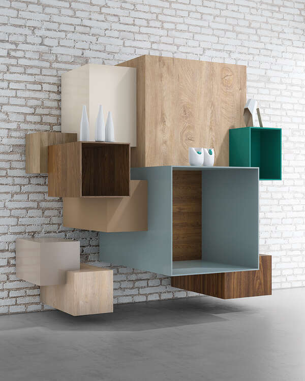 Melamine faced particleboard kronospan K082 Bourbon Oak 18mm - Image 2