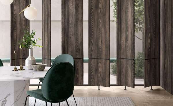 Pal melaminat kronospan K526 SN Iron Surfside Ash 18mm - imagine 2