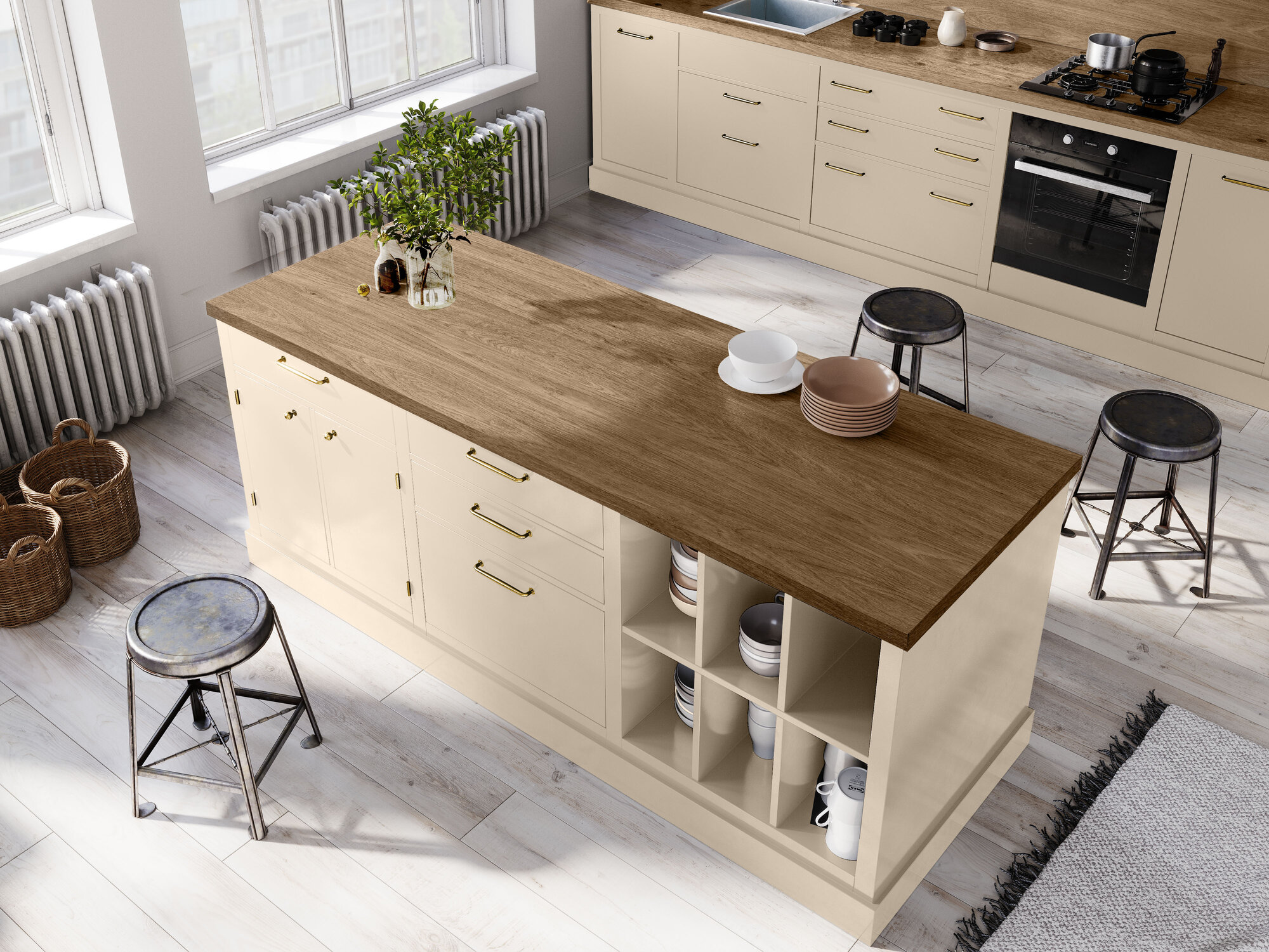 ЛДСП Swiss Krono 3821 OW Стокгольмский Дуб 18мм — изображение 3