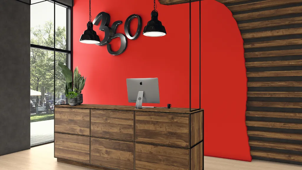 ЛДСП Egger U321 ST9 Китайский красный 18 мм — изображение 2