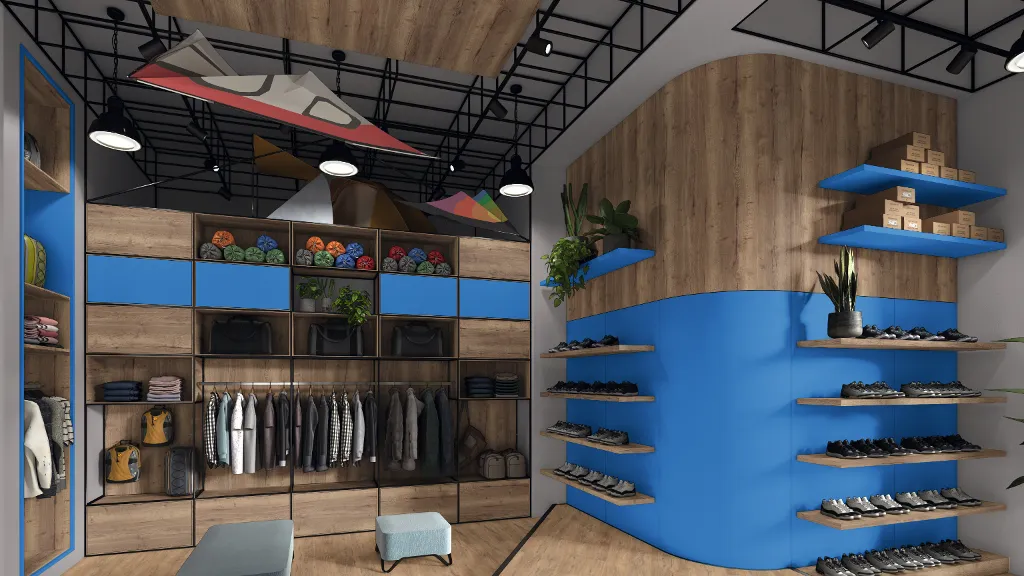 ЛДСП Egger U525 ST9 Делфт синий 18мм — изображение 2