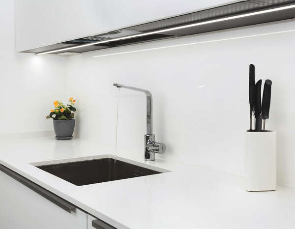 Pal melaminat kronospan 8681 SU Brilliant White 18mm - imagine 2