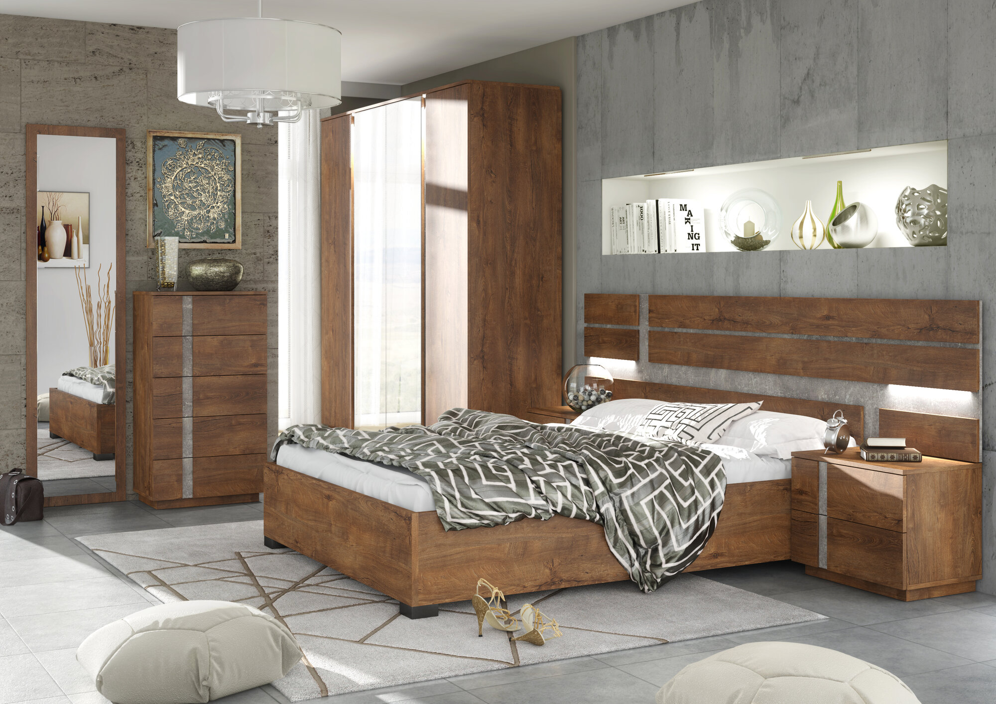 ЛДСП Swiss Krono 4024 OW Дуб Больцано 18мм — изображение 3