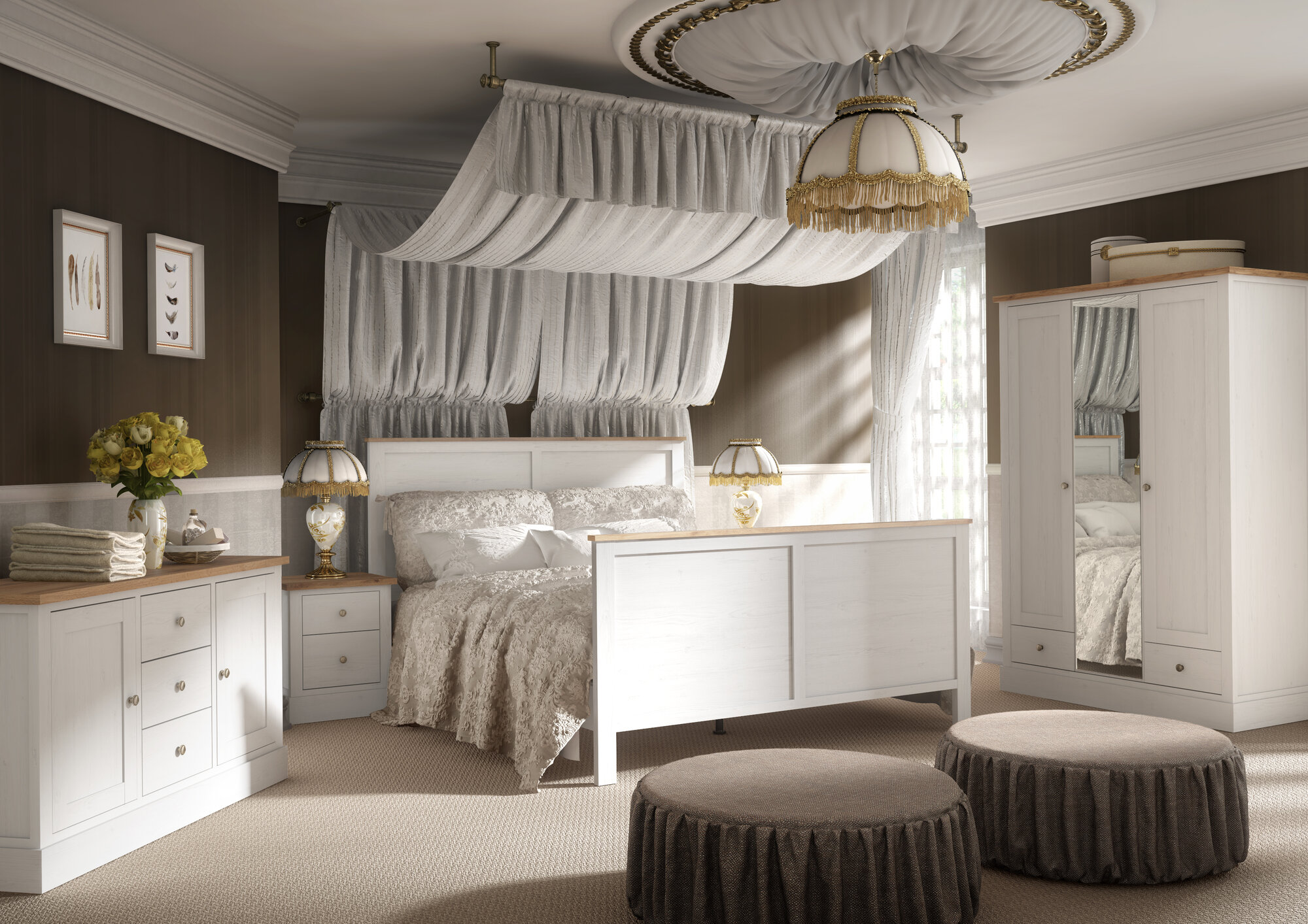 Melamine faced particleboard Swiss Krono 4028 OW Vaudeville Pine 18mm - Image 3