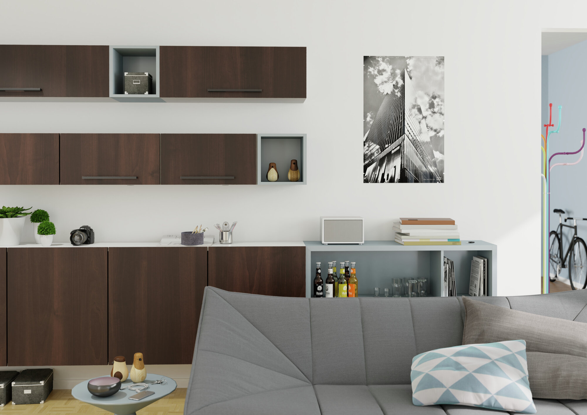 ЛДСП Swiss Krono 9450 PR Орех Темный 18мм — изображение 3