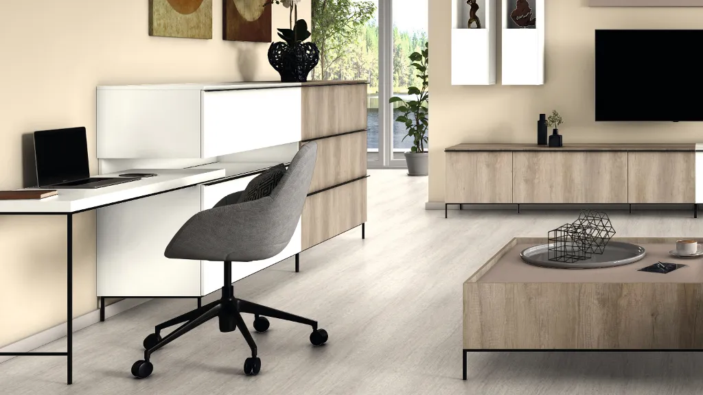 ЛДСП Egger H3332 ST10 Дуб Небраска серый 18мм — изображение 3