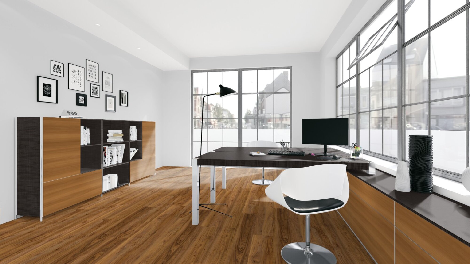 Melamine faced particleboard Swiss Krono 2251 PR WALNUT ECCO 18mm - Image 3