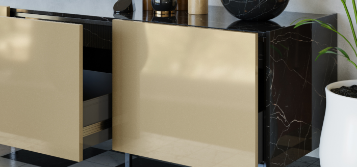 Placă MDF Panelia HL-06 HG Galaxy Cream 18mm — изображение 2