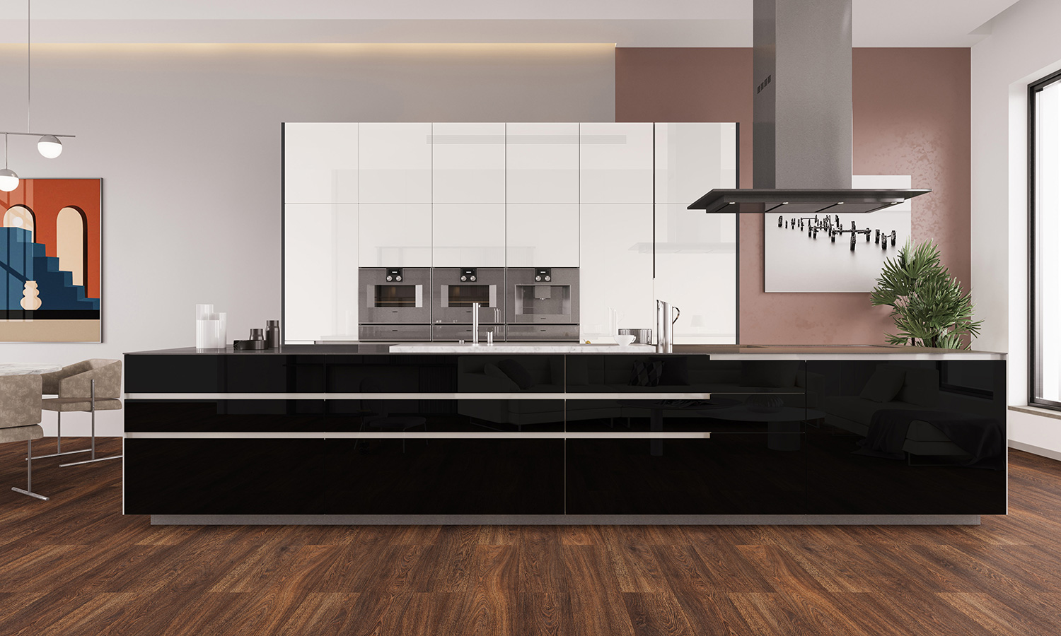 MDF Panel Kastamonu P100 Glossy white, 18mm. - Image 2