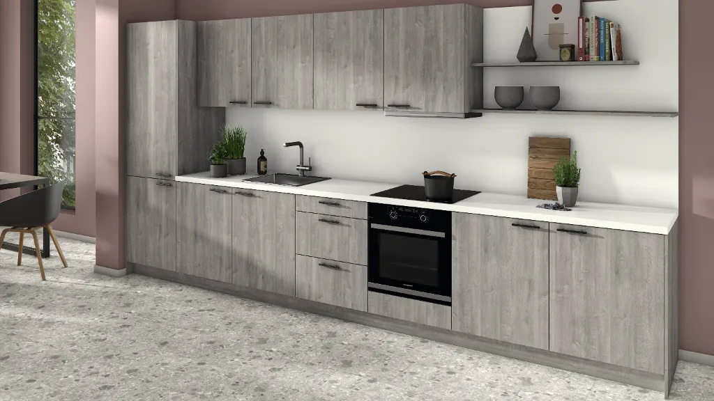 Столешница Egger U763 ST76 Жемчужно-серый 4100x600x38мм — изображение 2