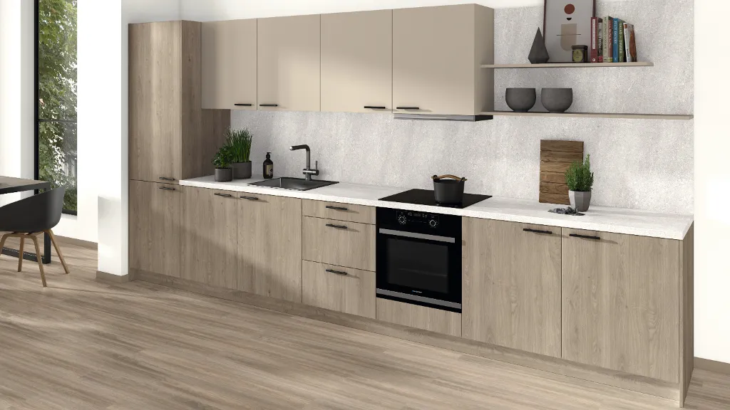 Worktop Egger F031 ST78 Cascia Granite light grey, 4100x600x38mm. - Image 3