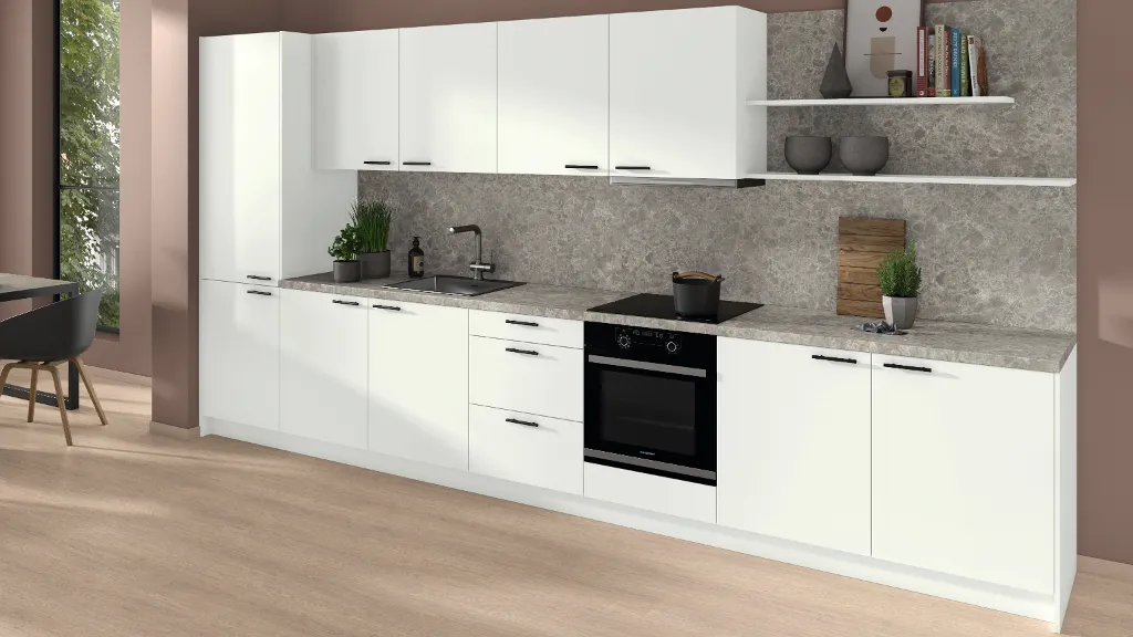 Столешница Egger F095 ST87 Серая мраморная Сиена, 4100x600x38мм — изображение 3