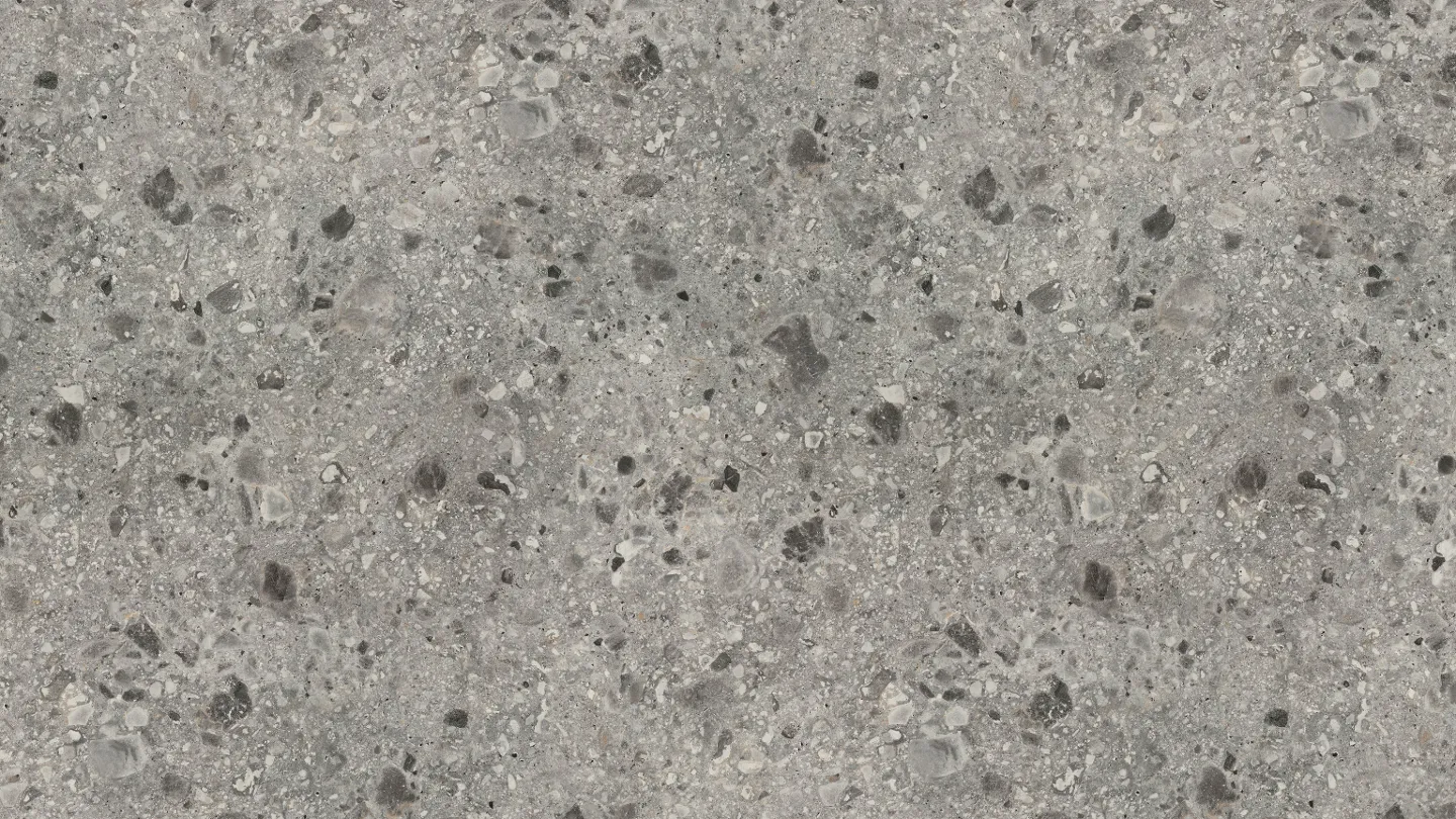 Worktop Egger F021 ST75 Triestino Terrazzo grey, 4100x600x38mm.