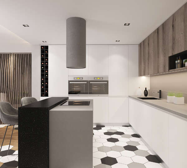 Worktop Kronospan K218 Black Andromeda 4100x600x38mm - Image 2