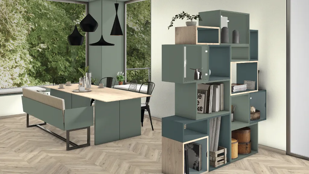 ЛДСП Egger U604 ST9 Зеленый эвкалипт 18мм — изображение 2