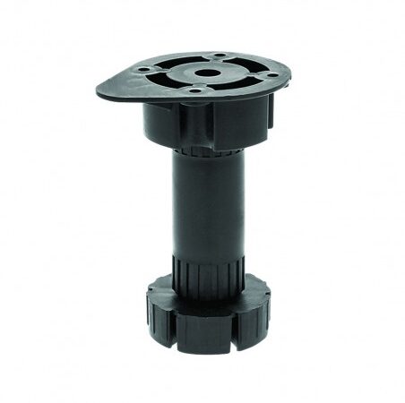 Пластиковая ножка черная H80мм для кухни