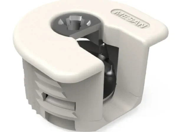 Raffix Mesan D20 demontabil alb cu excentric