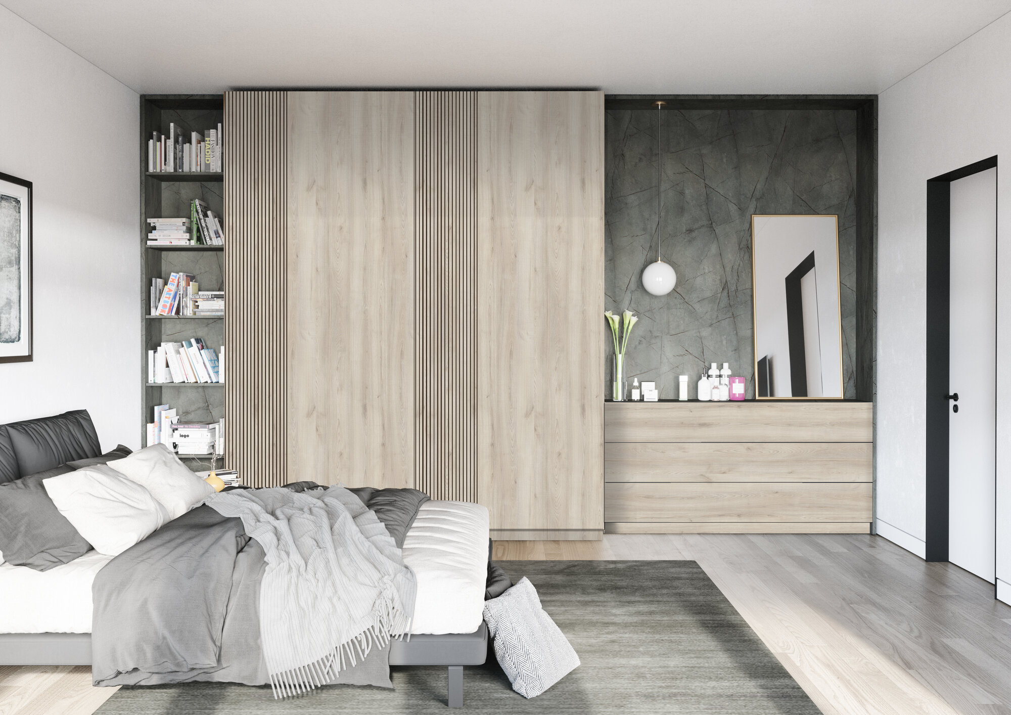 Melamine-faced particleboard Swiss Krono 4419 OV Rustic Chestnut White 18mm - Image 2