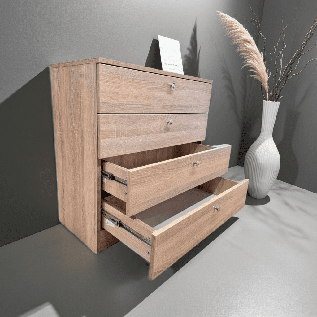 Oak chest of drawers L800 decor 3025MX MR